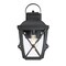 Designers Fountain Belmont 15.25in Black 1-Light Outdoor Line Voltage Wall Sconce, Bulb Not Included 34831-BK - alternate 1